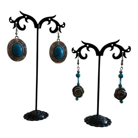 NWT WOMEN'S WESTERN NECKLACE, BRACELET, EARRING BUNDLE - Picture 4 of 10